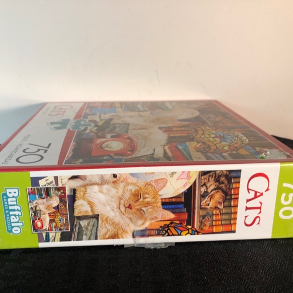 Academic Cats" 750-piece jigsaw puzzle by Buffalo Games - Picture 5 of 8